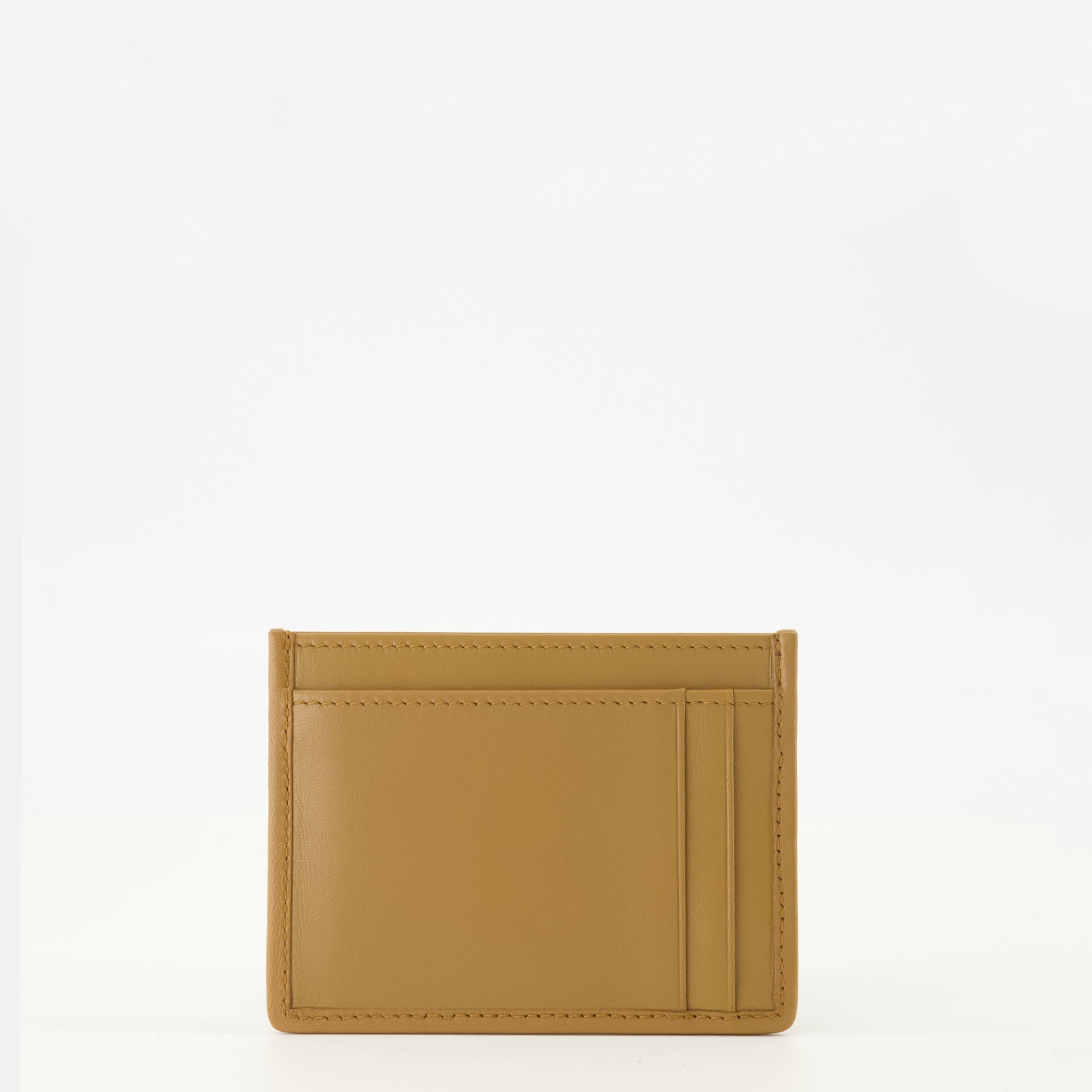 quilted leather cardholder, Miu Miu cardholder, brown leather accessory, luxury cardholder, women's leather wallet