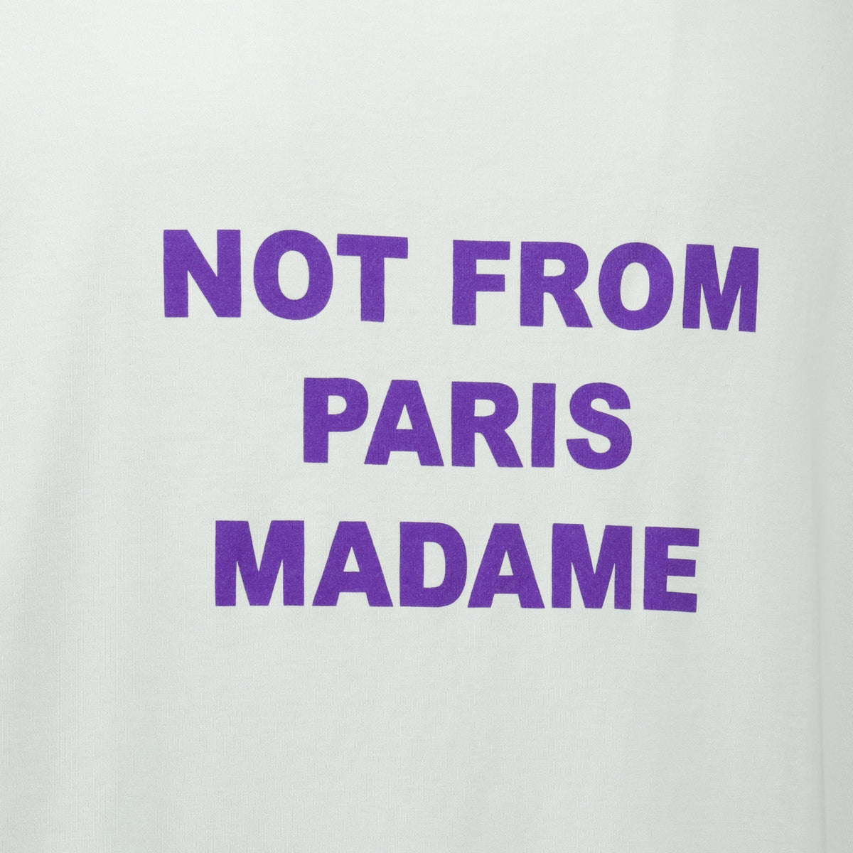 T-shirt gris à imprimé slogan