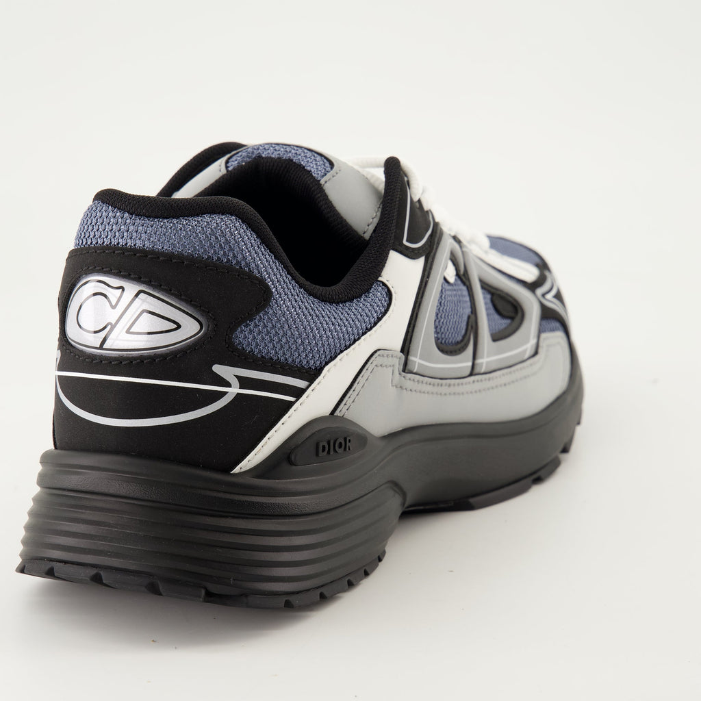 blue sneakers, grey sneakers, mesh design, gum sole sneakers, Fall-Winter 2024 footwear