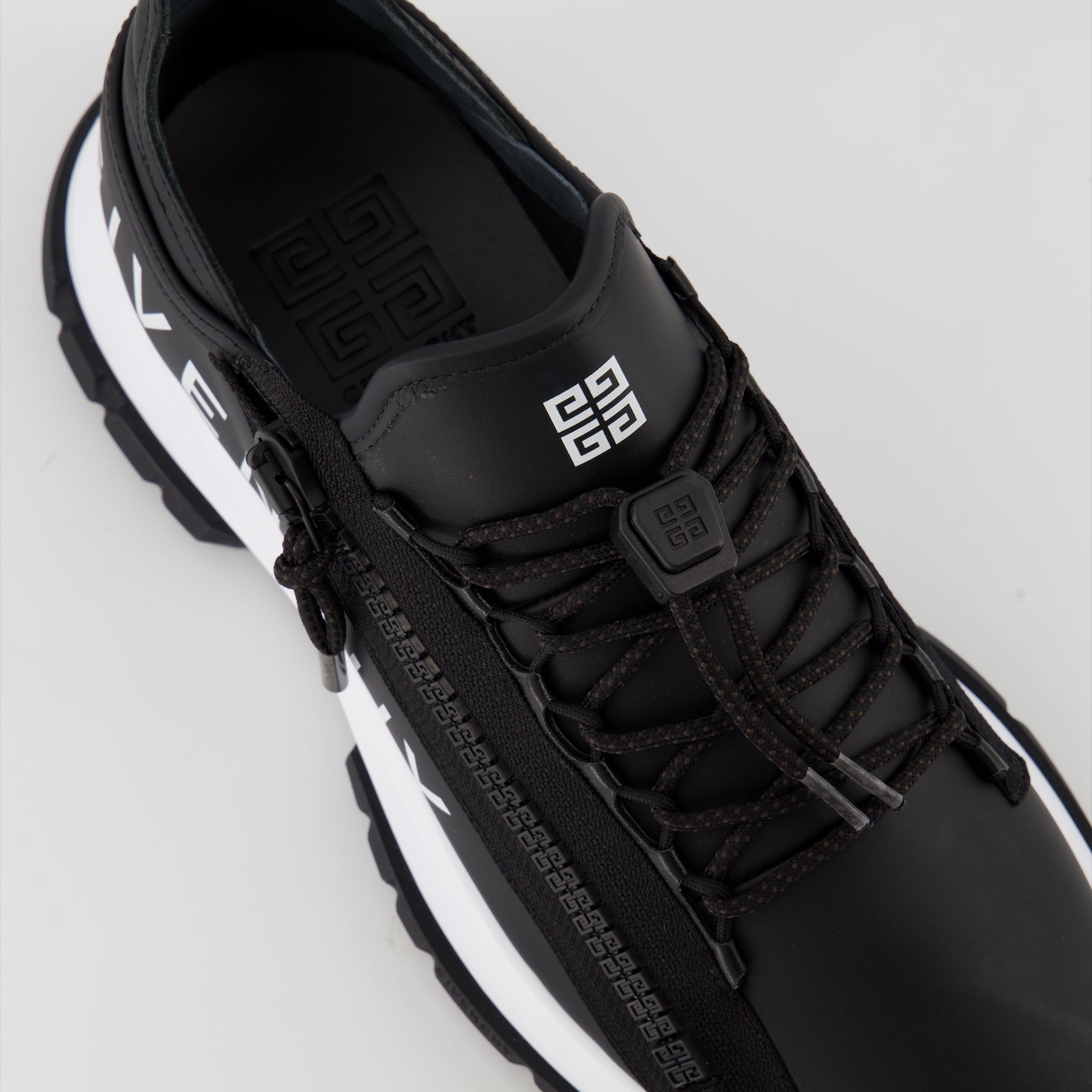 Givenchy trainers, black leather sneakers, luxury footwear, designer trainers, high-end fashion