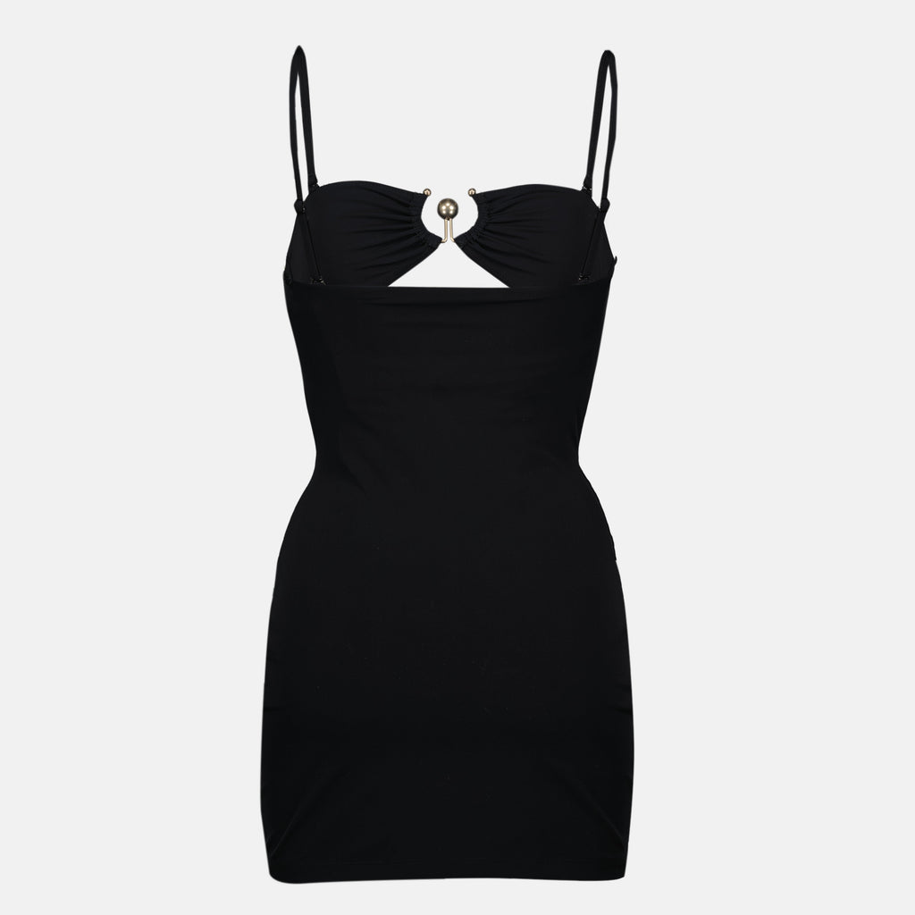 mini dress, Christopher Esber, Lycra dress, brass ornaments, Autumn-Winter 2025