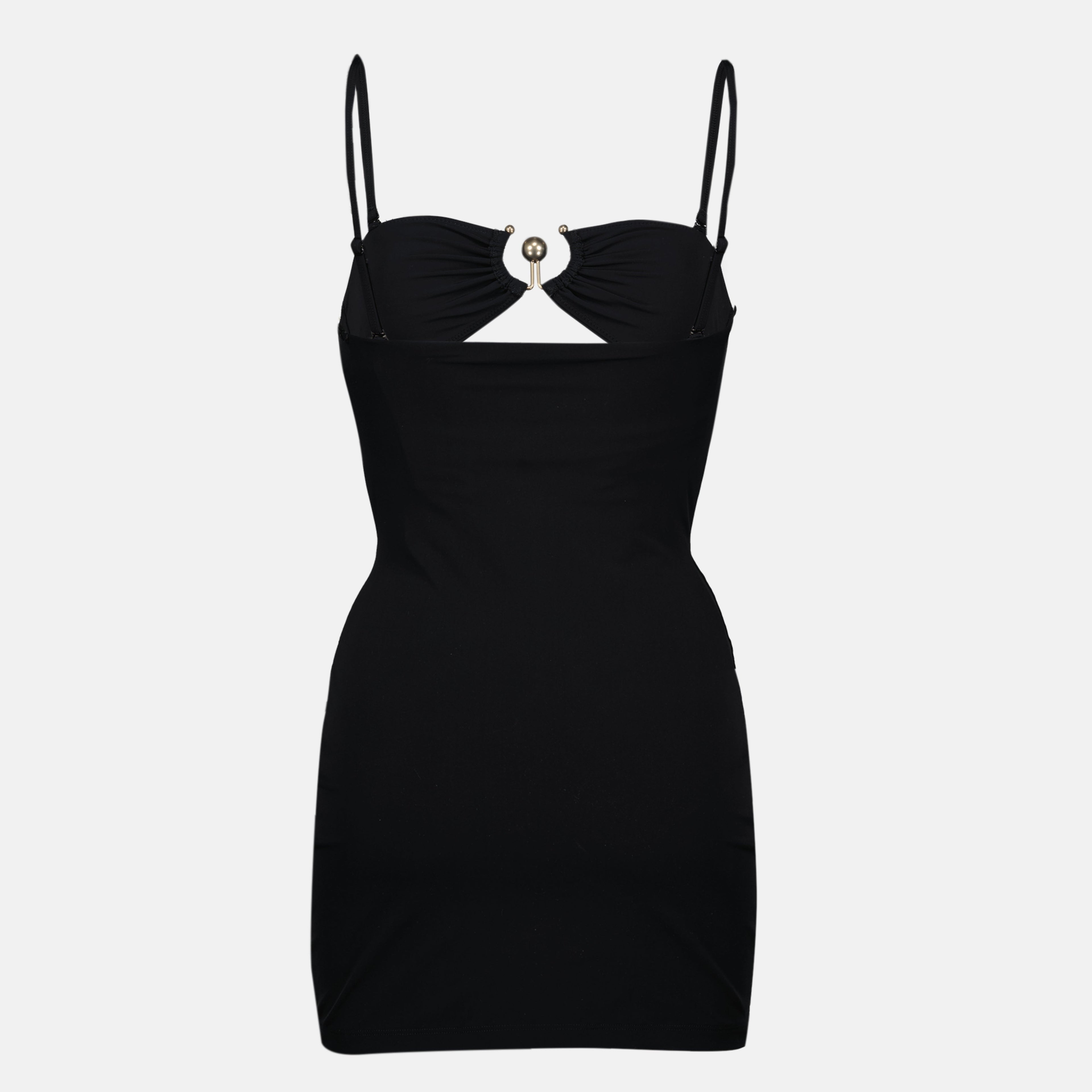 mini dress, Christopher Esber, Lycra dress, brass ornaments, Autumn-Winter 2025