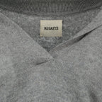 cashmere polo, Khaite clothing, cropped top, women's fashion, designer cashmere