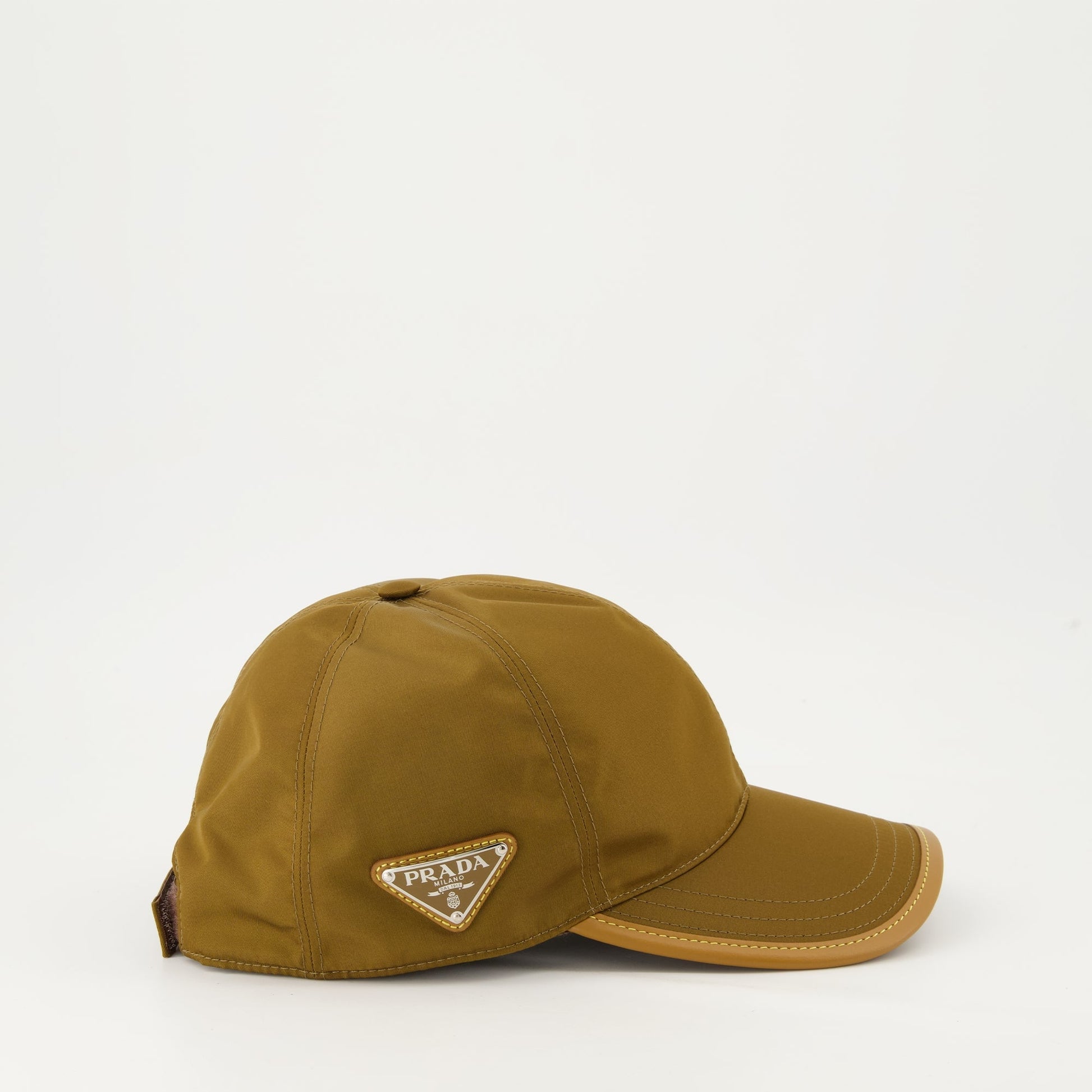 Prada, Re-Nylon cap, luxury cap, Autumn-Winter collection, recycled nylon