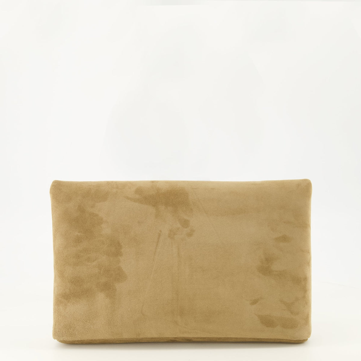 Pochette Cassandre in camoscio beige