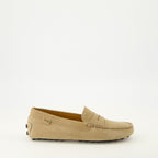 Imagem dos Mocassins Gommino Beijes da Tod's para Mulheres - Temporada Outono-Inverno 2025 - Vista Lateral Direita