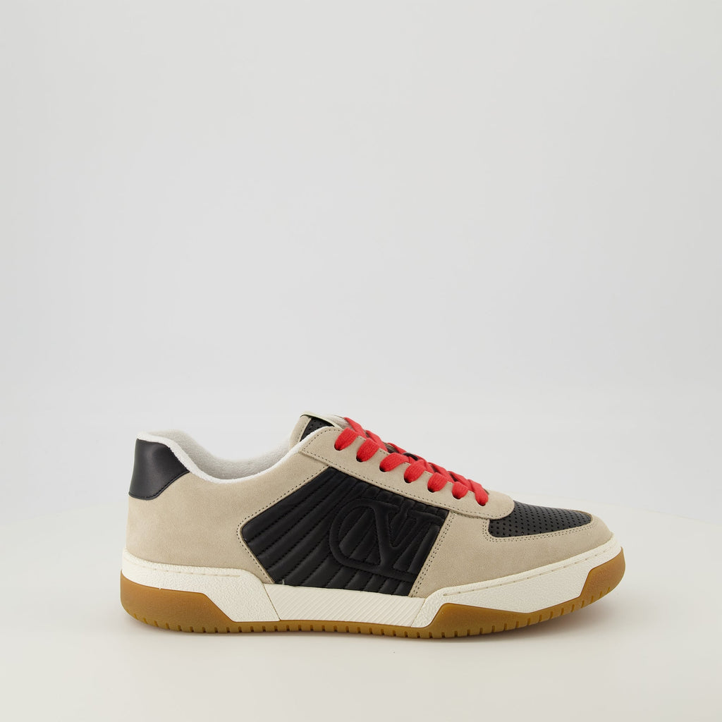 발렌티노 가라바니의 남성용 스파리 블랙 스니커즈 이미지 - 2026 봄-여름 시즌 - 오른쪽 측면 보기