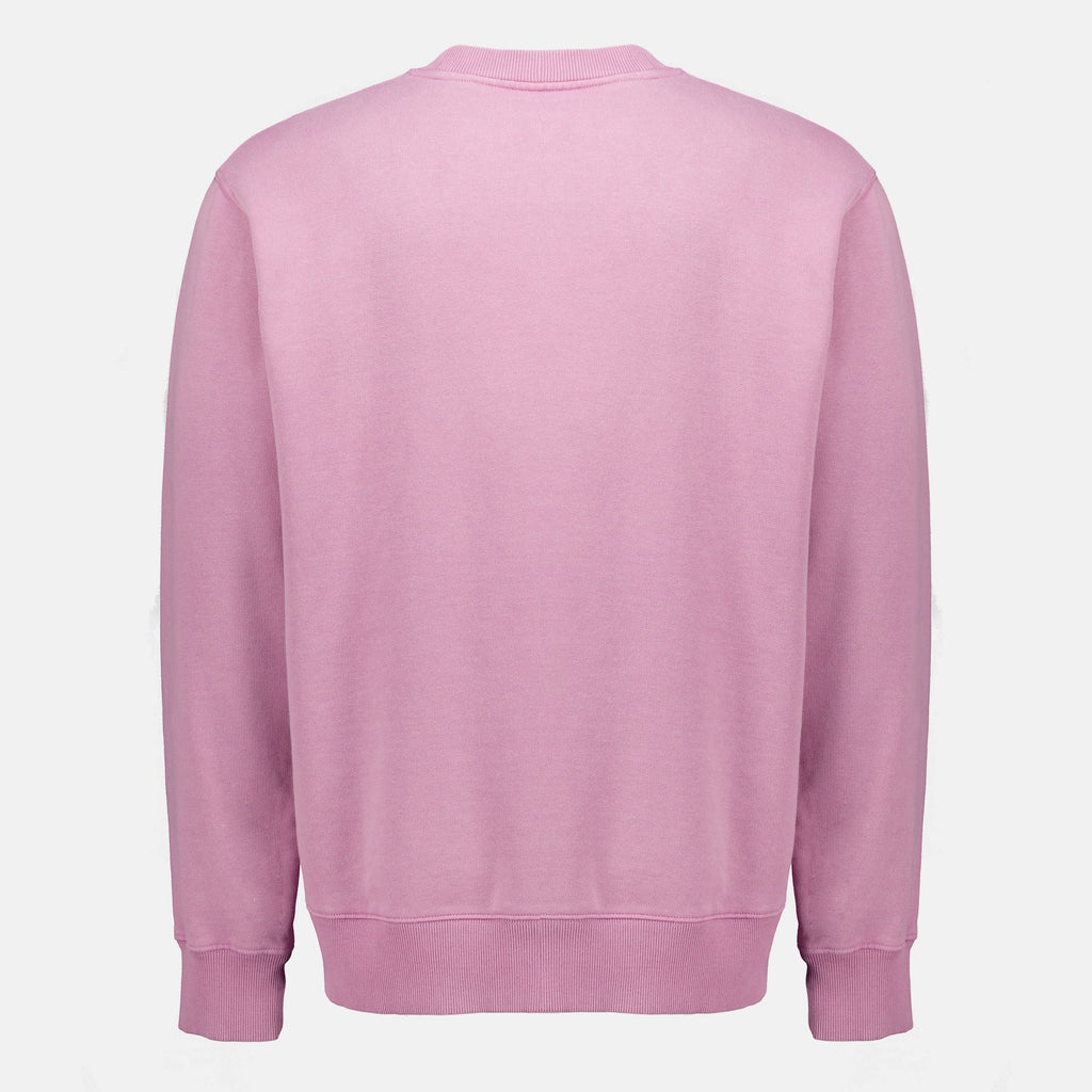 Rosa Sweatshirt mit Slogan