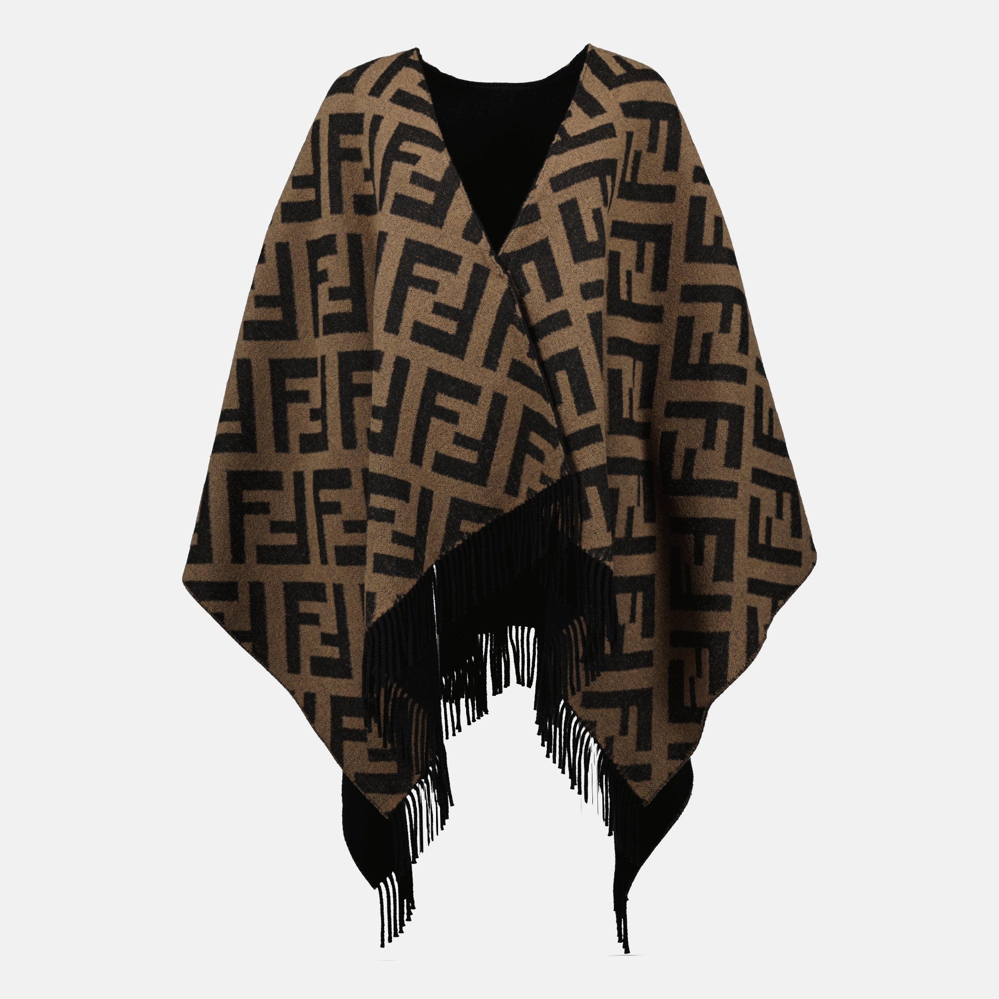 reversible ff poncho fendi women 15618306244988