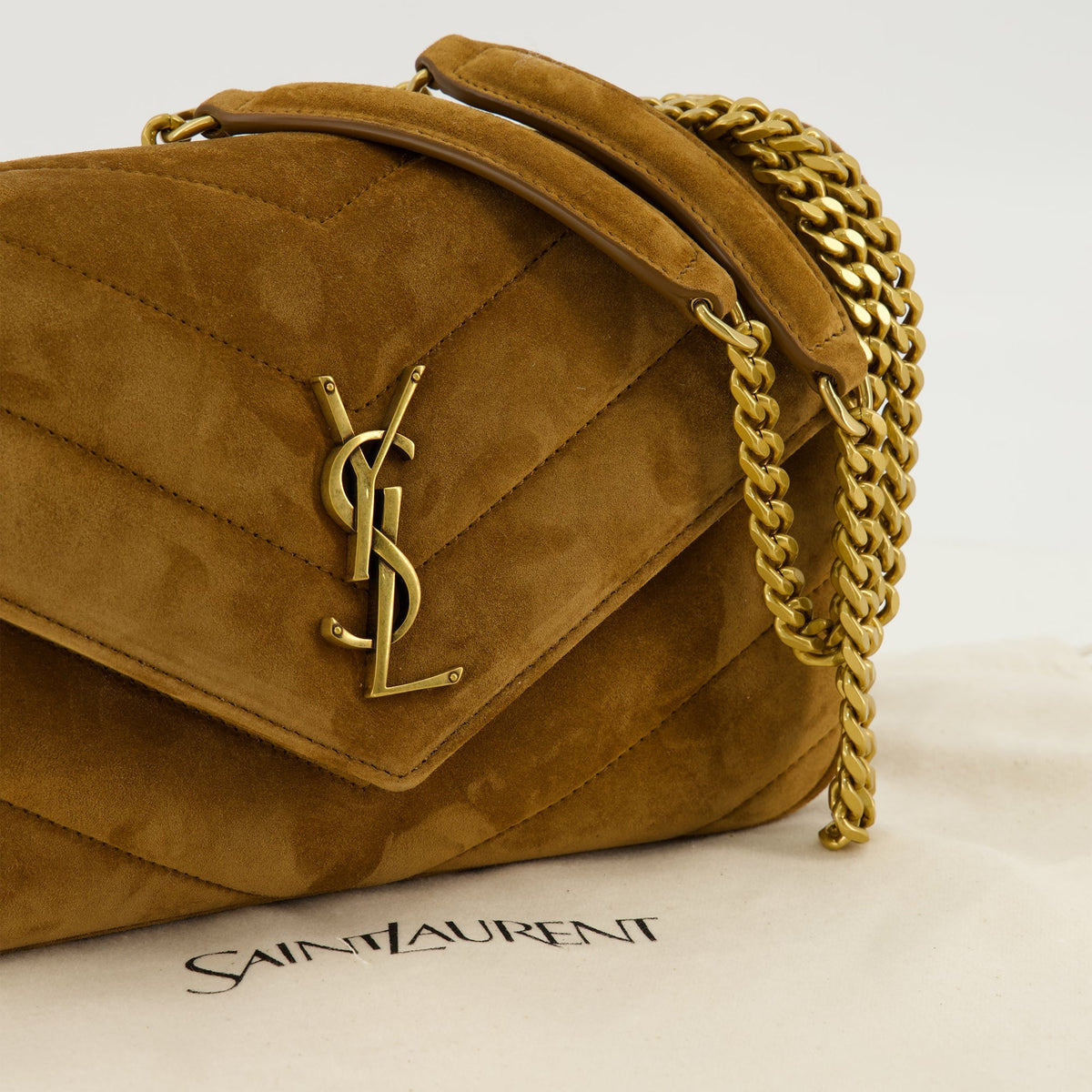 Loulou Small Suede Bag