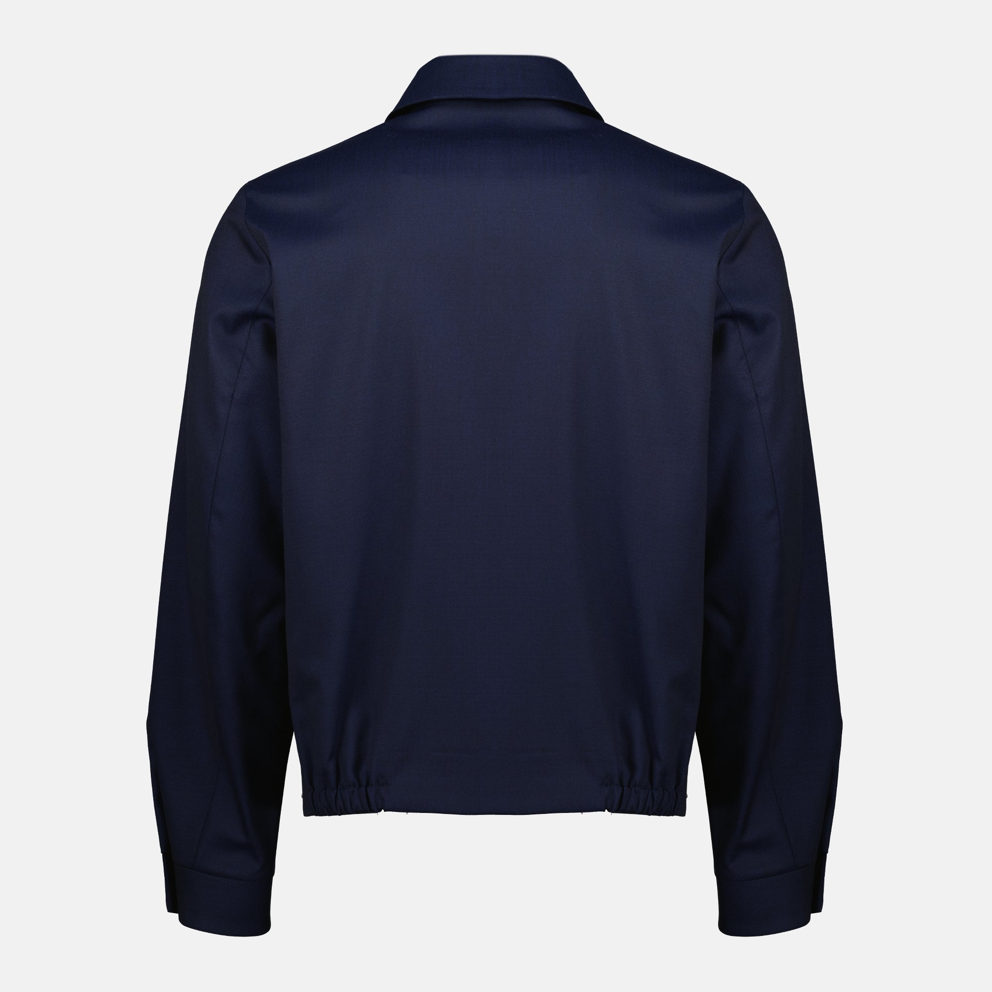 Image of Navy Zipped Jacket by Dior for Men - Season Spring-Summer 2026 - Back View