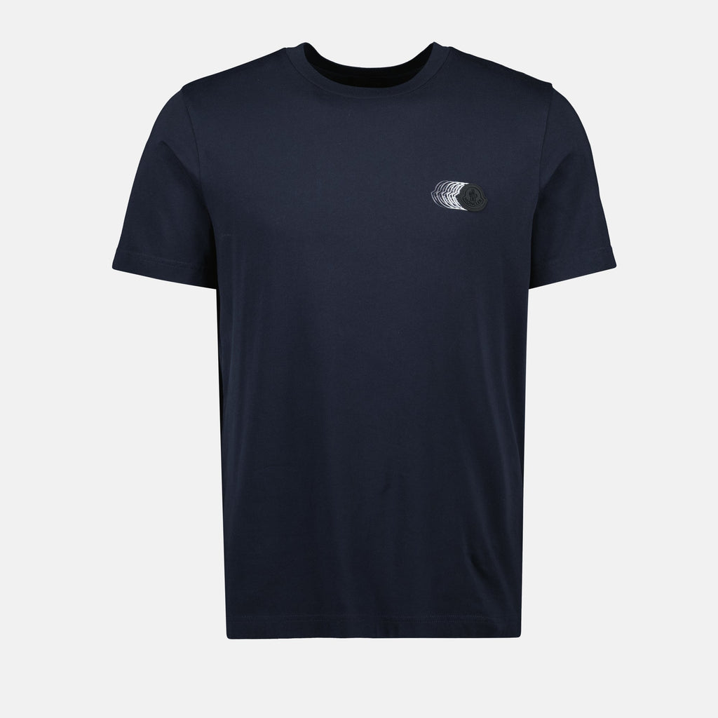 Image of Logo T-shirt by Moncler for Men - Season Spring-Summer 2025 - Front View