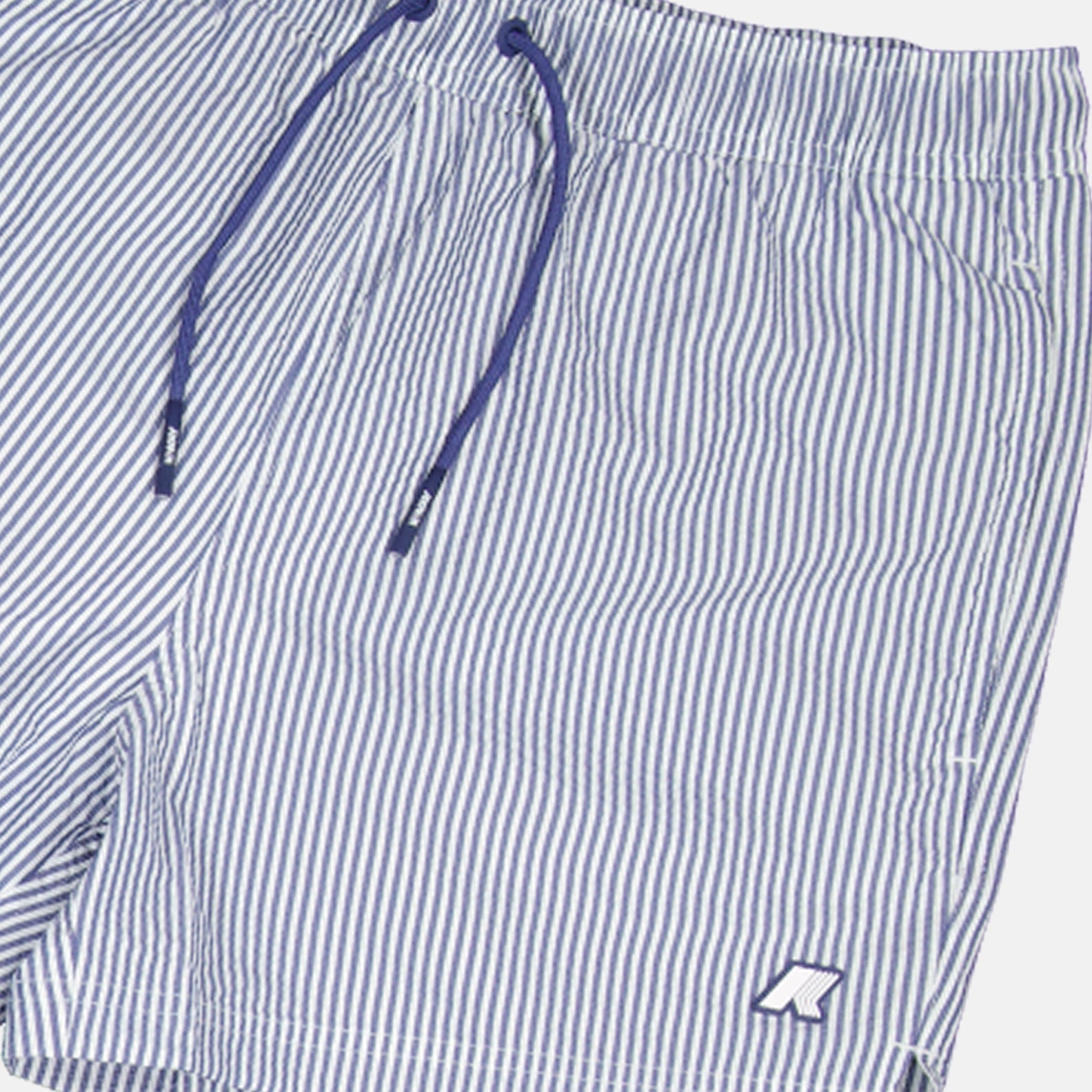 swim shorts, seersucker swimwear, striped swimwear, summer essentials, beachwear