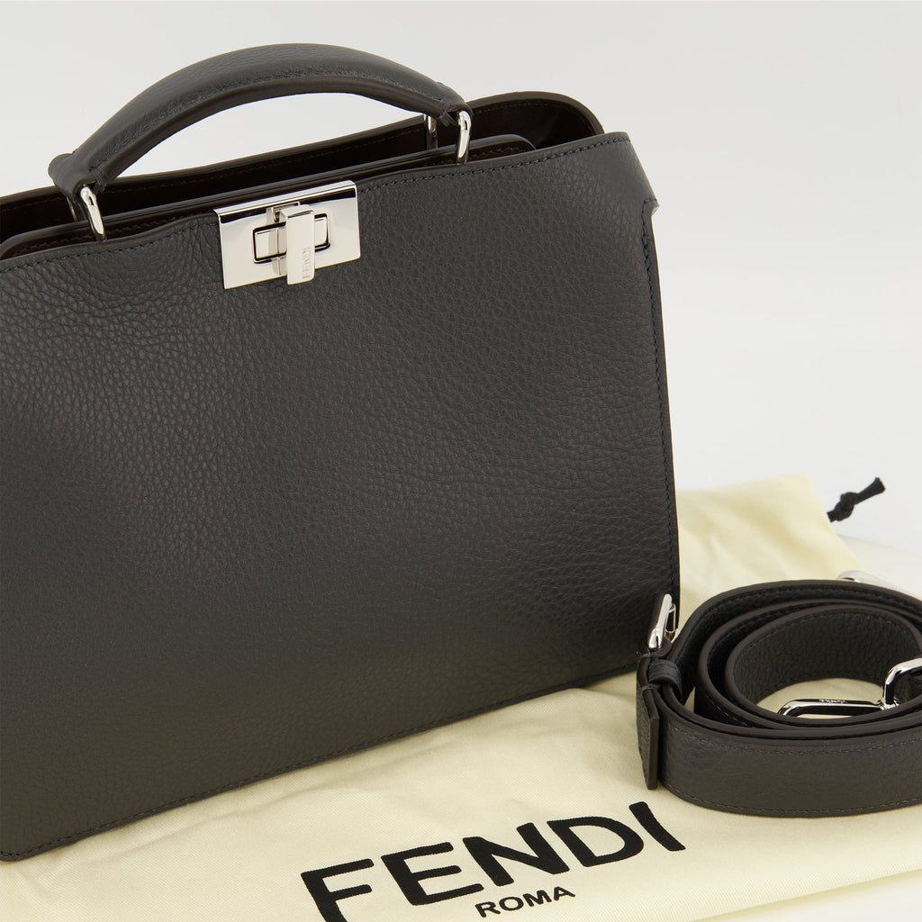 Fendi bag, Peekabooiseeu, calfskin accessory, designer bag, luxury fashion