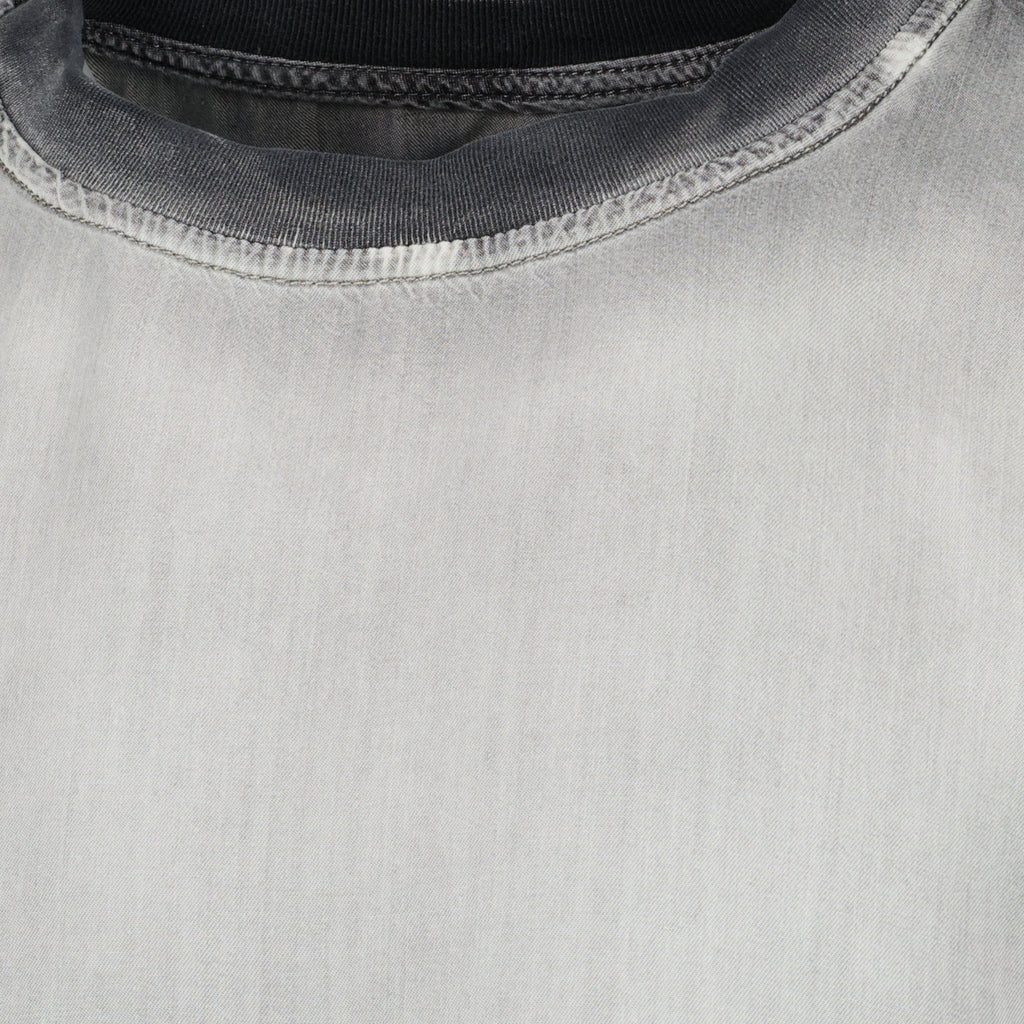 Image of t-shirt d-box gris effet délavé by Diesel for Men - Season Spring-Summer 2026 - Detail View 2