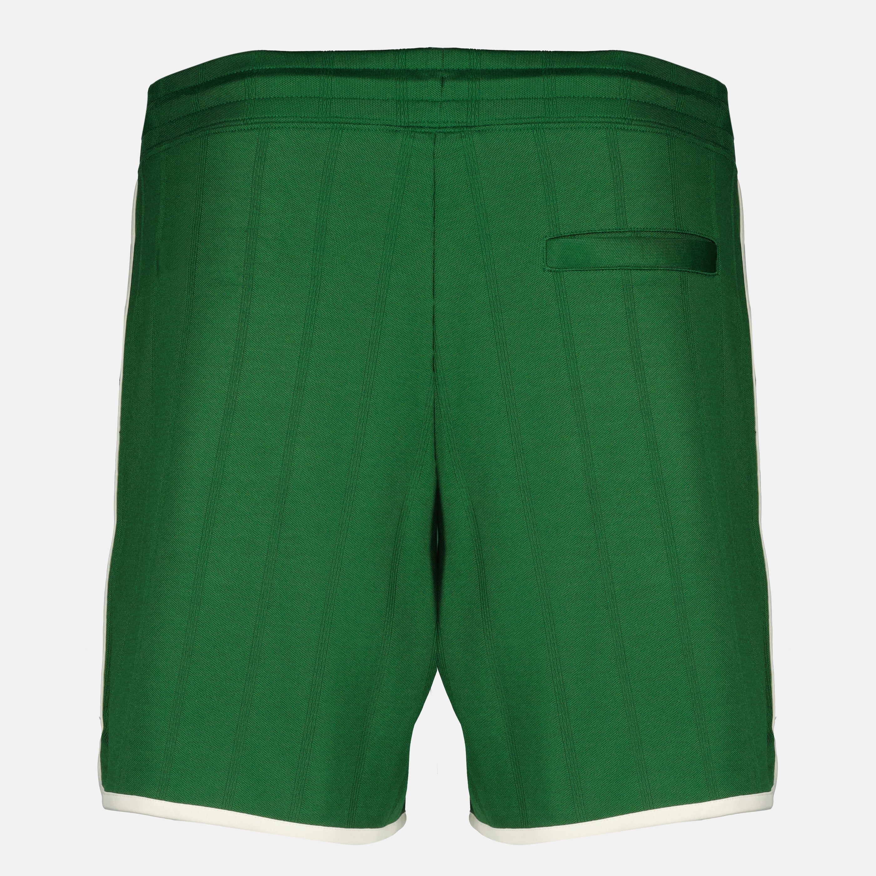 D-Hibiscus Green Cotton Shorts - Drôle de Monsieur