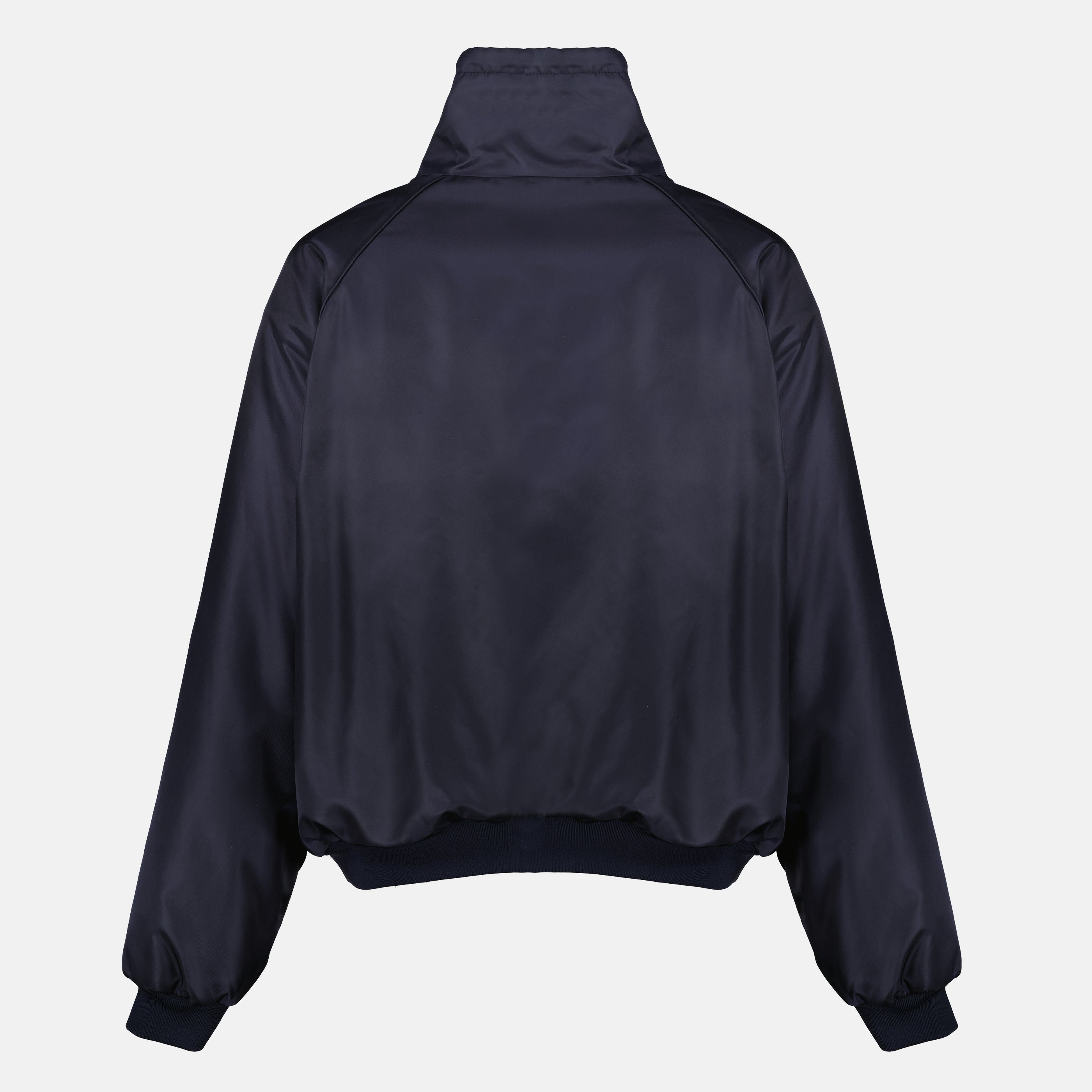 【超希少】miumiu 07AW Padded Nylon Blouson 56 Reversible Blouson Blue and Grey - Miu Miu - Women | WE IN STYLE
