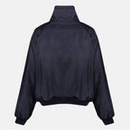 Immagine del blouson reversibile blu e grigio di Miu Miu per donne - Stagione Primavera-Estate 2026 - Vista dettaglio 1