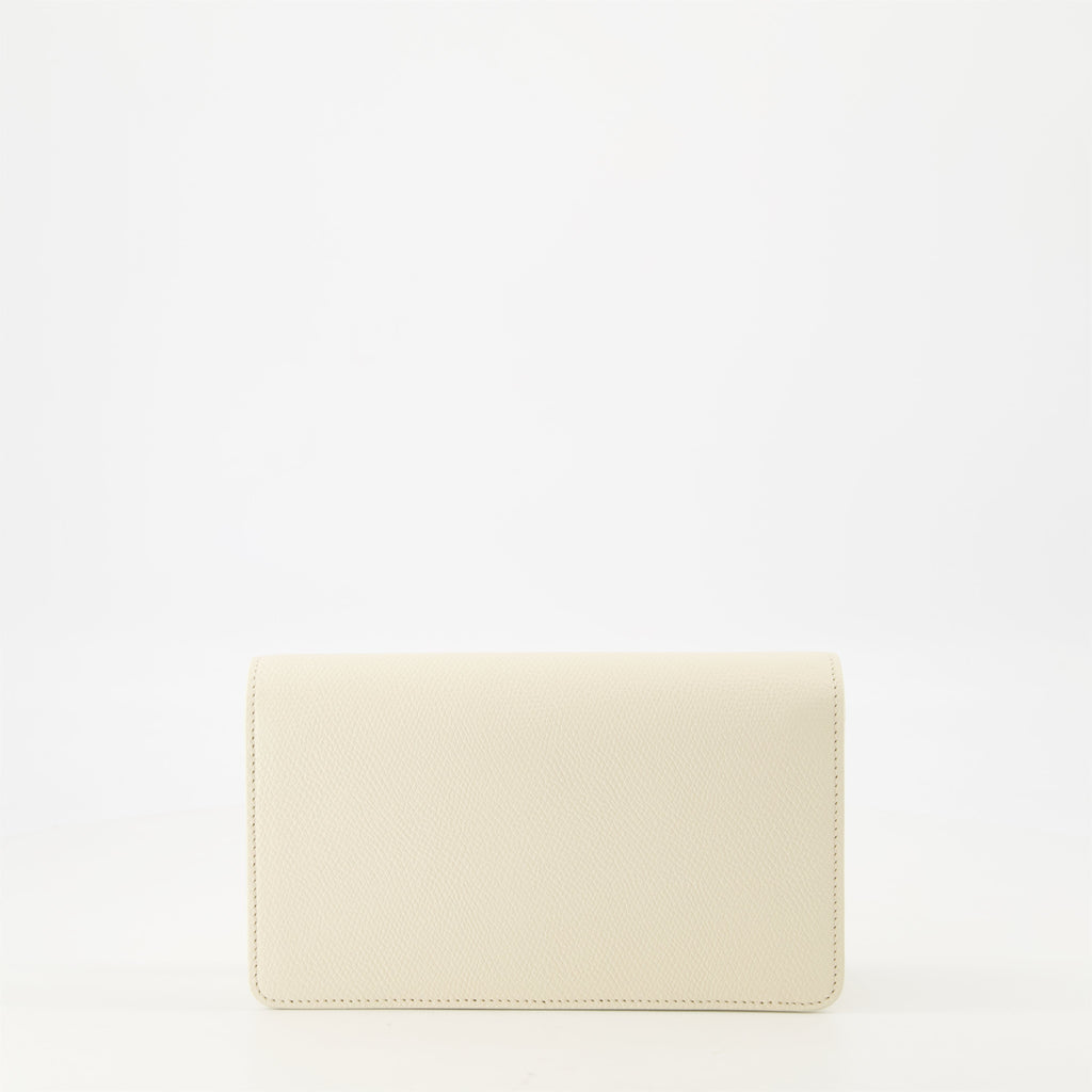 VLogo pouch, grainy leather pouch, Valentino Garavani, designer accessories, stylish pouch