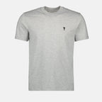 Imagen de la camiseta Ami de cœur de Ami PARIS para hombres - Temporada Otoño-Invierno 2025 - Vista frontal