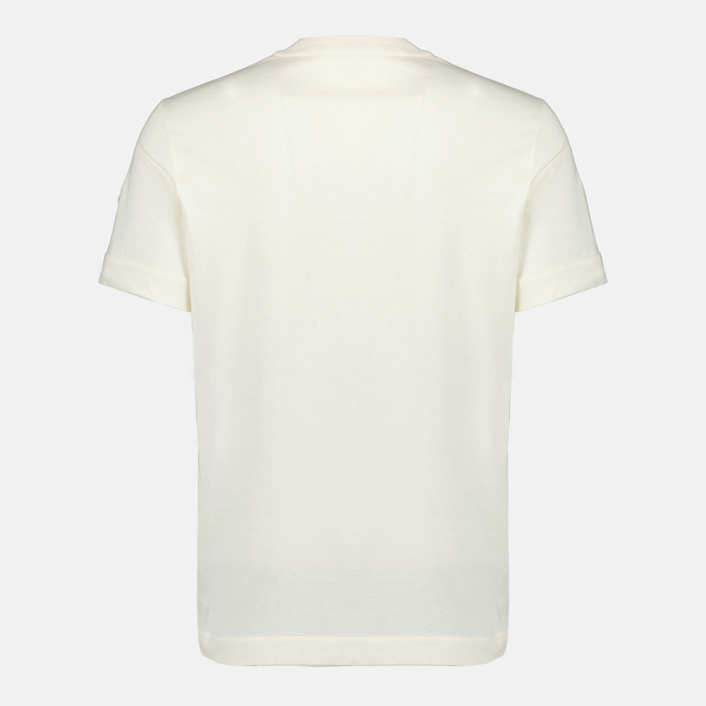 Image of Printed Cashmere Pocket T-Shirt by Moncler for Men - Season Spring-Summer 2026 - Back View