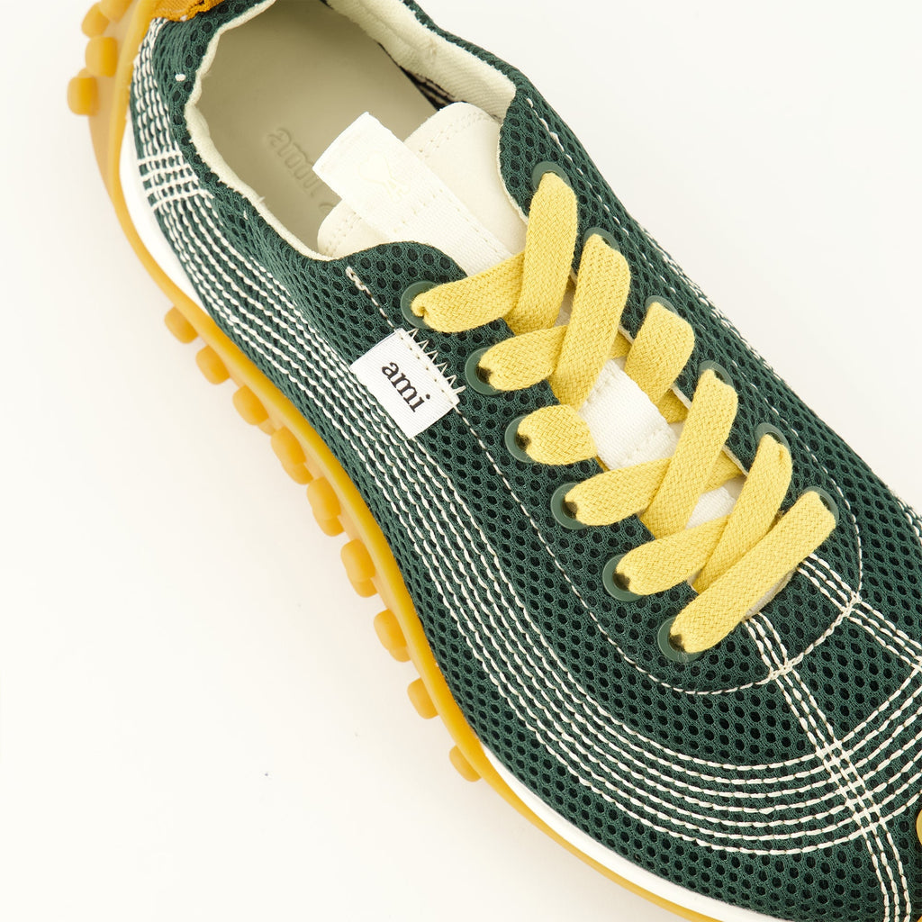 Zapatillas Mirage de malla verde