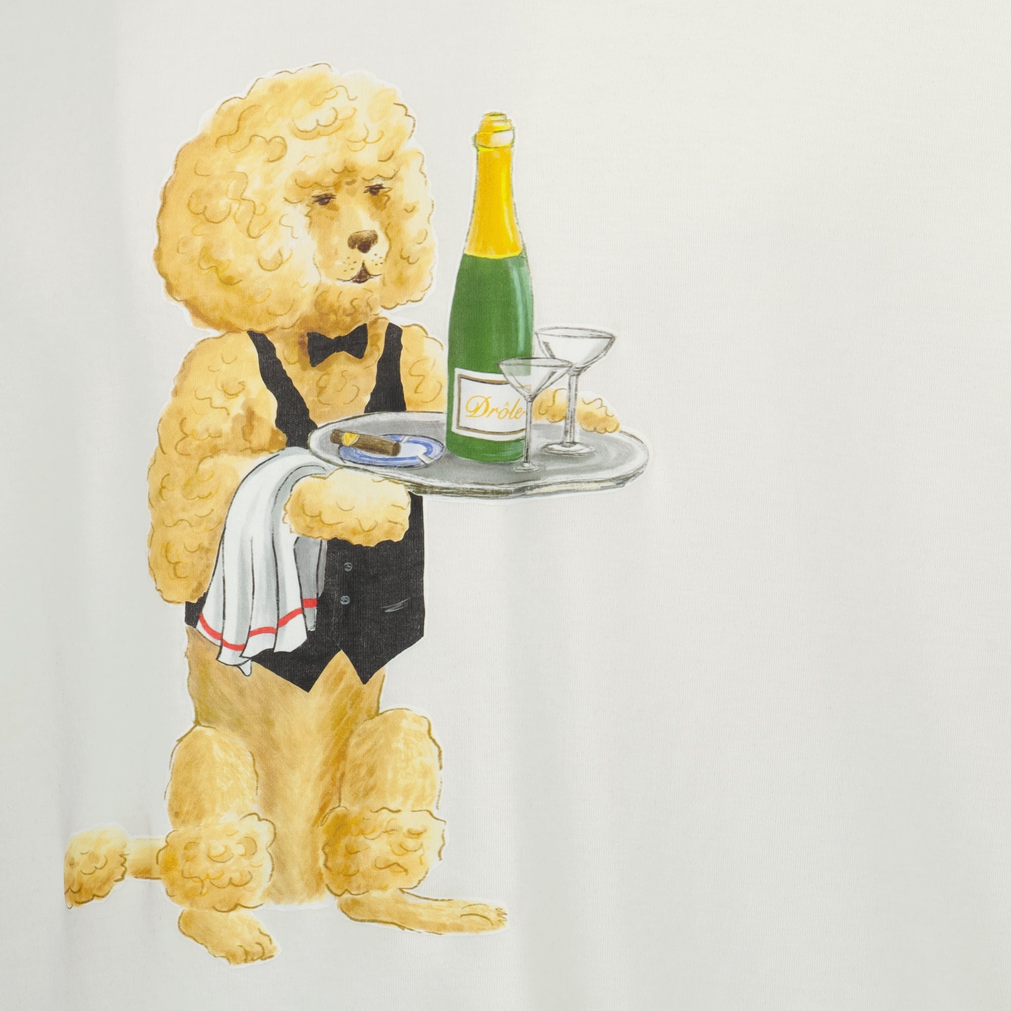 poodle t shirt drole de monsieur men 15618305687932