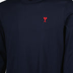 Bild des Ami de Coeur Langarm-T-Shirts von Ami PARIS für Unisex - Saison Herbst-Winter 2025 - Produktdetailansicht 2