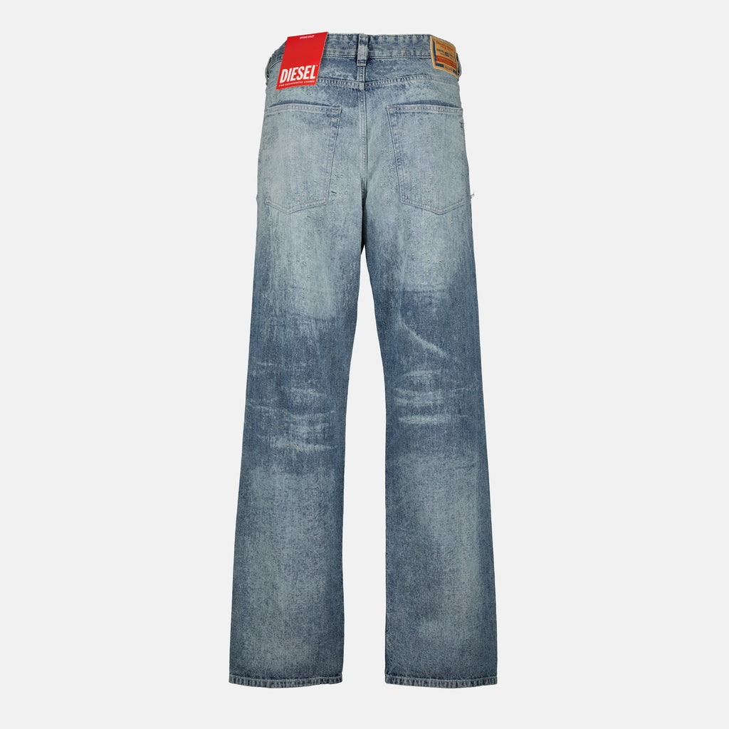 Diesel jeans, D-Macs 2024, denim trousers, men's jeans, light blue denim