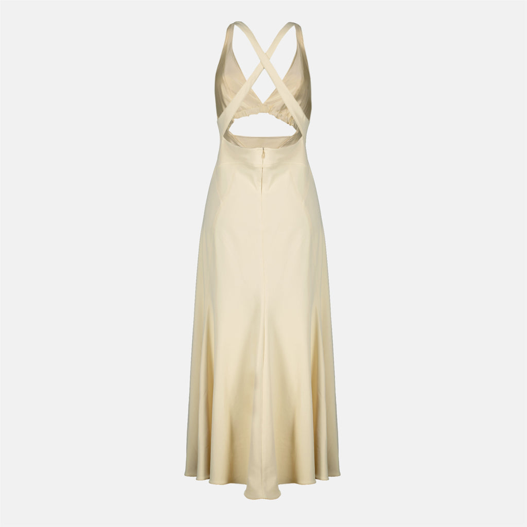 Robe en Jersey Beige