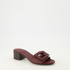 Bordeaux Baguette Hæl Sandaler