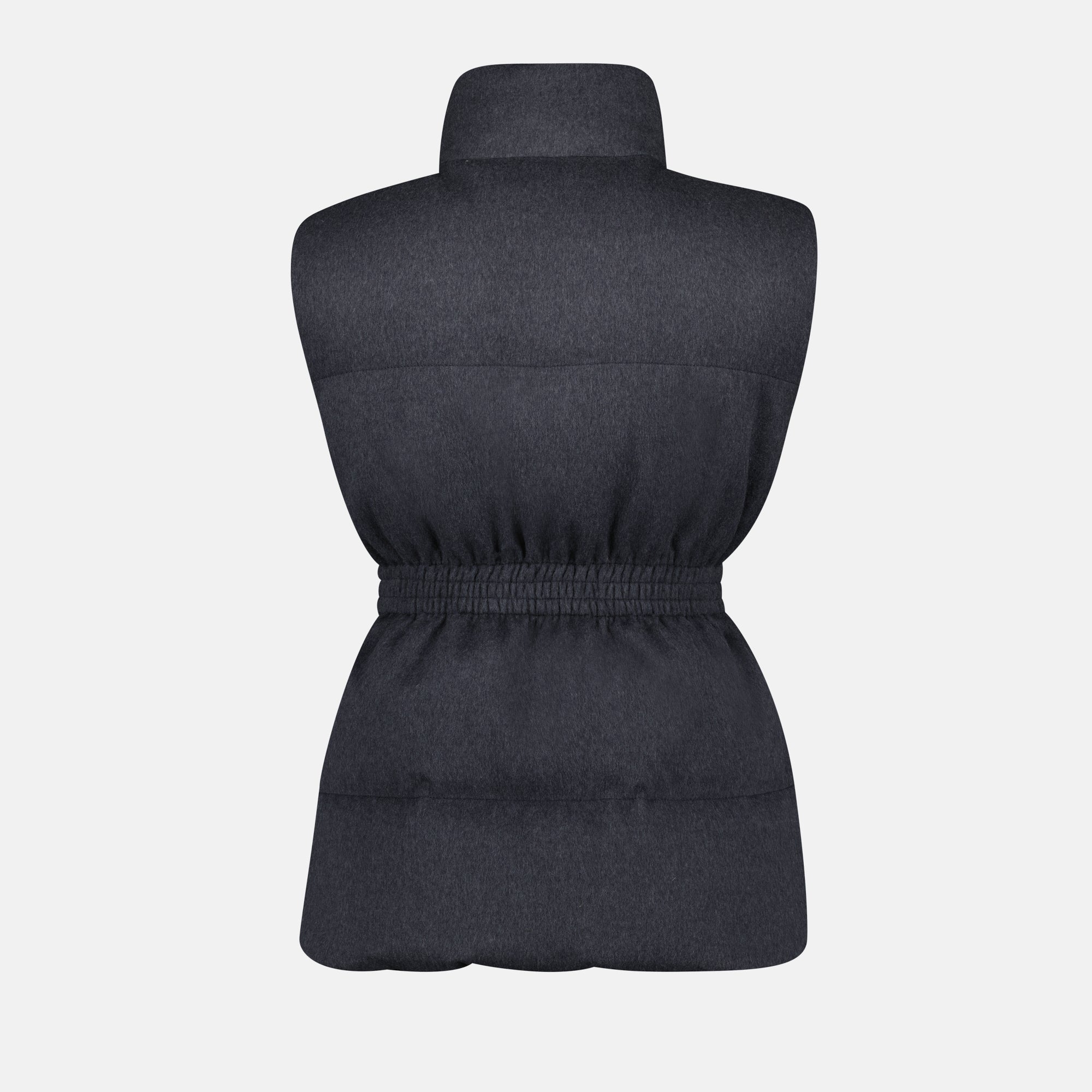 ウール・スリーブレス・ダウンジャケット