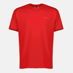 Image d'un T-shirt rouge Givenchy Paris pour hommes - Saison Printemps-Été 2026 - Vue de face