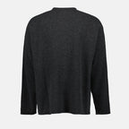 K-Floyd, wool sweater, grey sweater, round collar, Diesel collection