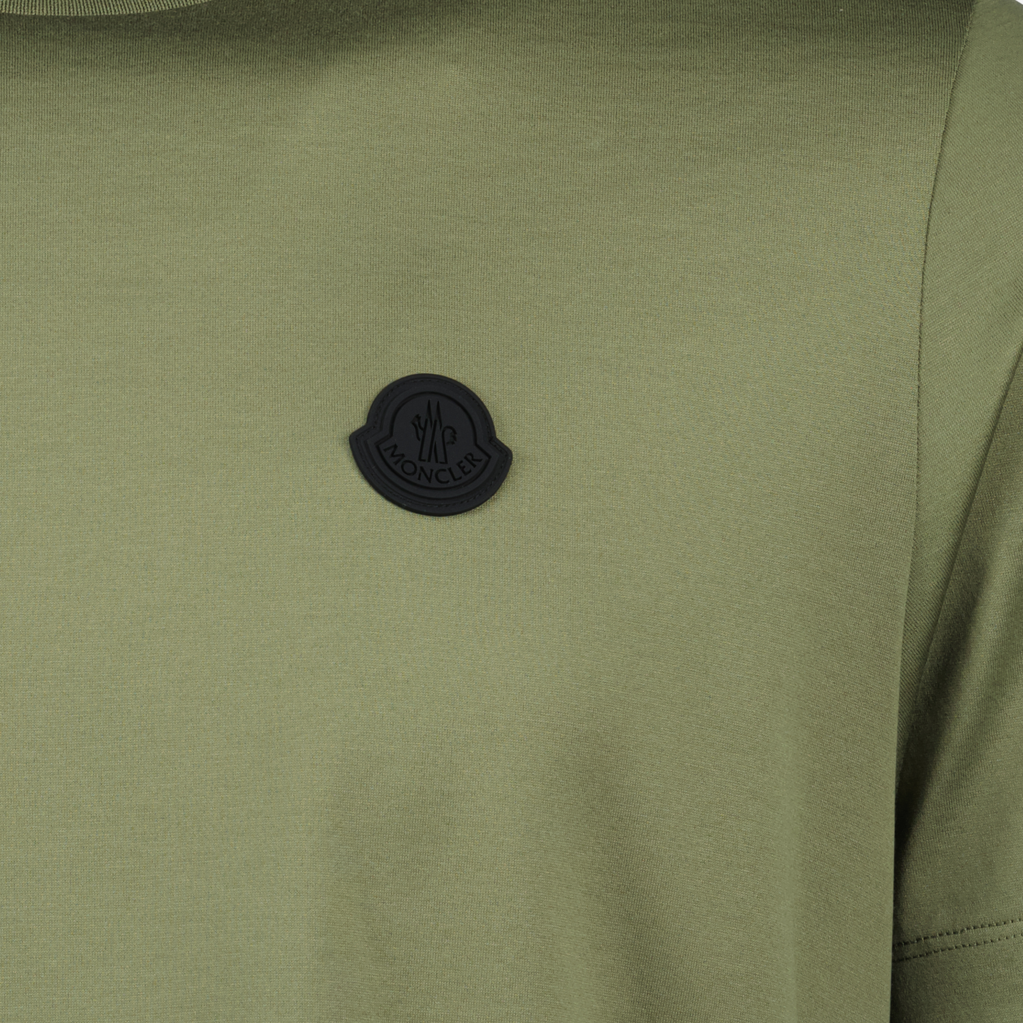 Image of Vertical Logo T-shirt by Moncler for Men - Season Spring-Summer 2025 - Detail View 7
