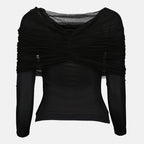 Immagine di Le Haut Sonora Noir di Christopher Esber per donne - Stagione Autunno-Inverno 2025 - Vista dettaglio prodotto 1