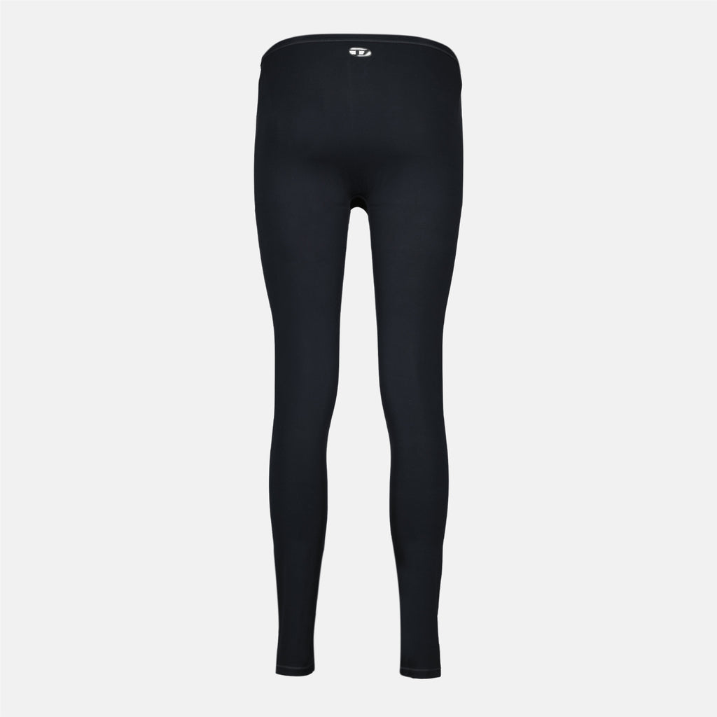 Image of Black Nylon Leggings by Diesel for Women - Season Spring-Summer 2026 - Product detail view 1