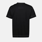 Immagine di una t-shirt in cotone nero con logo 4G di Givenchy per uomini - Stagione Primavera-Estate 2025 - Vista di dettaglio 2