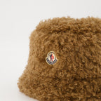 Image of Le Bob en Teddy Marron by Moncler for Women - Season Autumn-Winter 2025 - Detail View 1