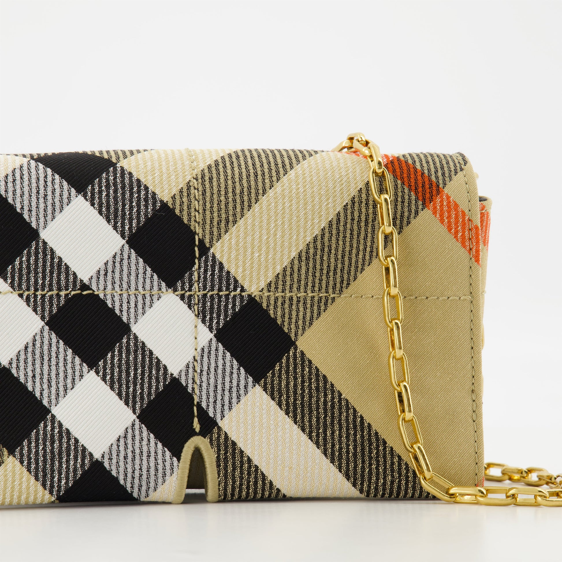 Mini Bag, Checkered Bag, Vintage Print, Spring-Summer 2025, Burberry