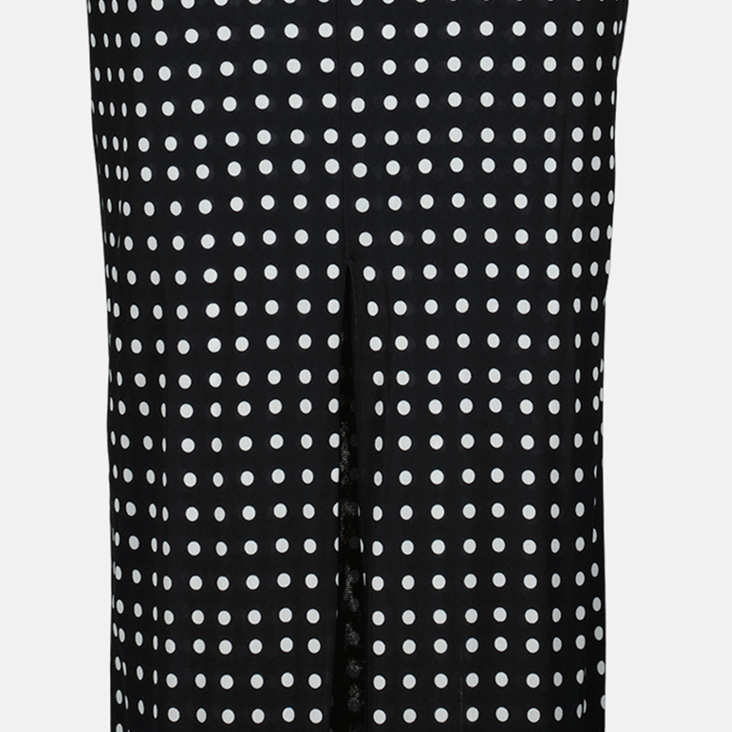 Image of Long Polka Dot Dress by Patou for Women - Season Spring-Summer 2026 - Detail View 2