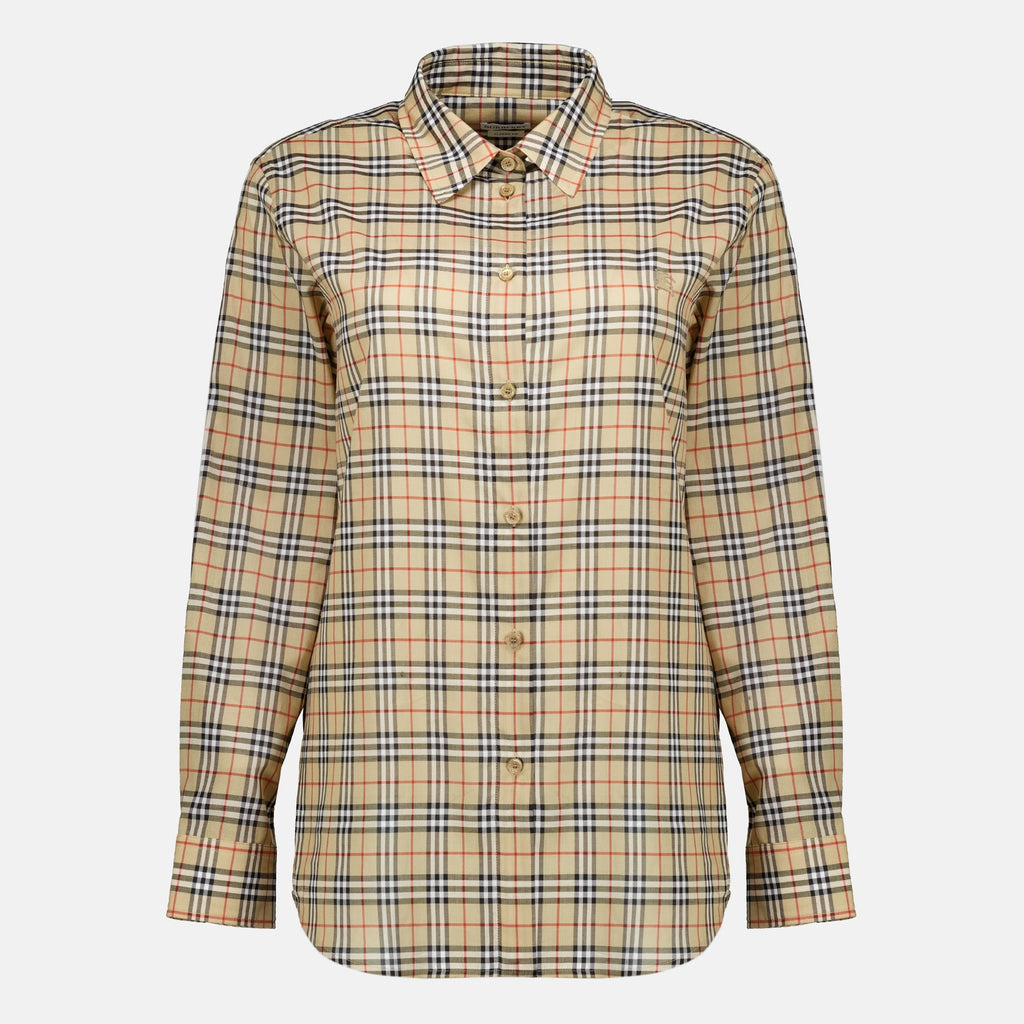 Check Cotton Shirt