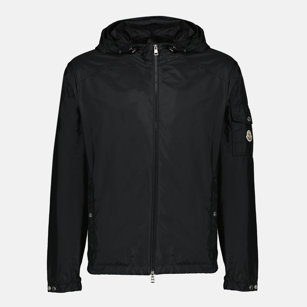 Imagen del Coupe-Vent Etiache Noir de Moncler para Hombre - Temporada Primavera-Verano 2026 - Vista Frontal