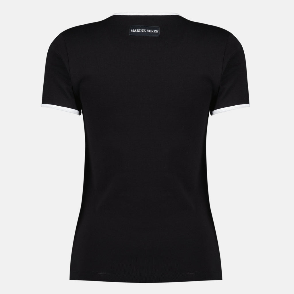 T-shirt Moon Noir