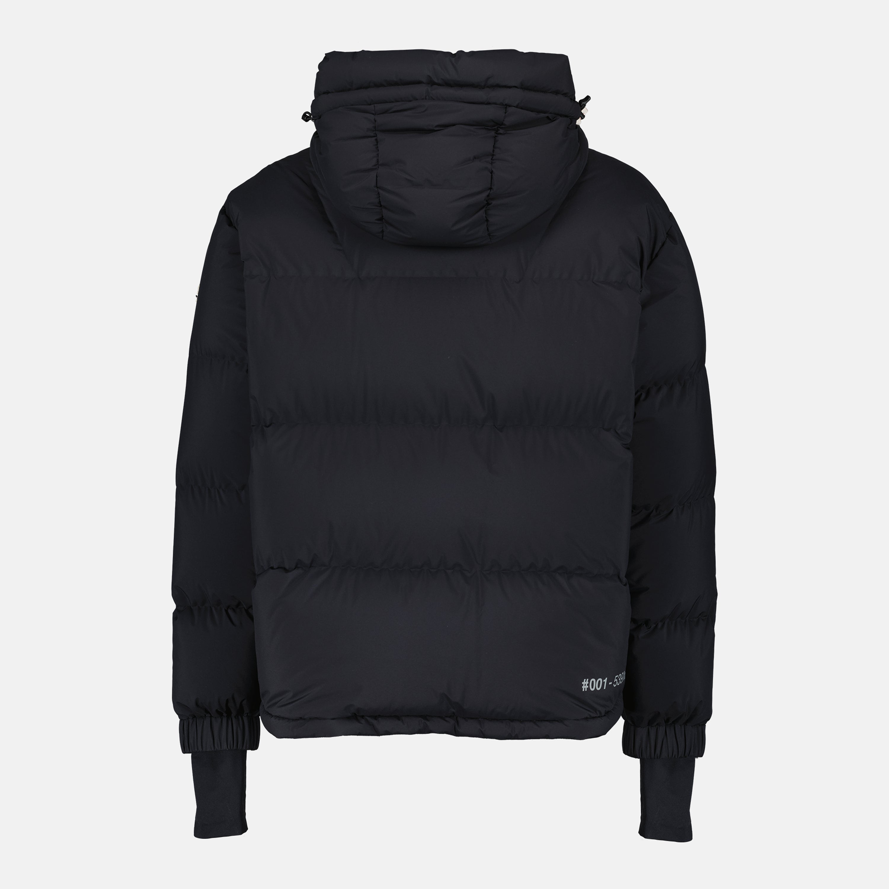 Moncler Grenoble jacket, black down jacket, Fall Winter 2025, men's outerwear, luxury fashion