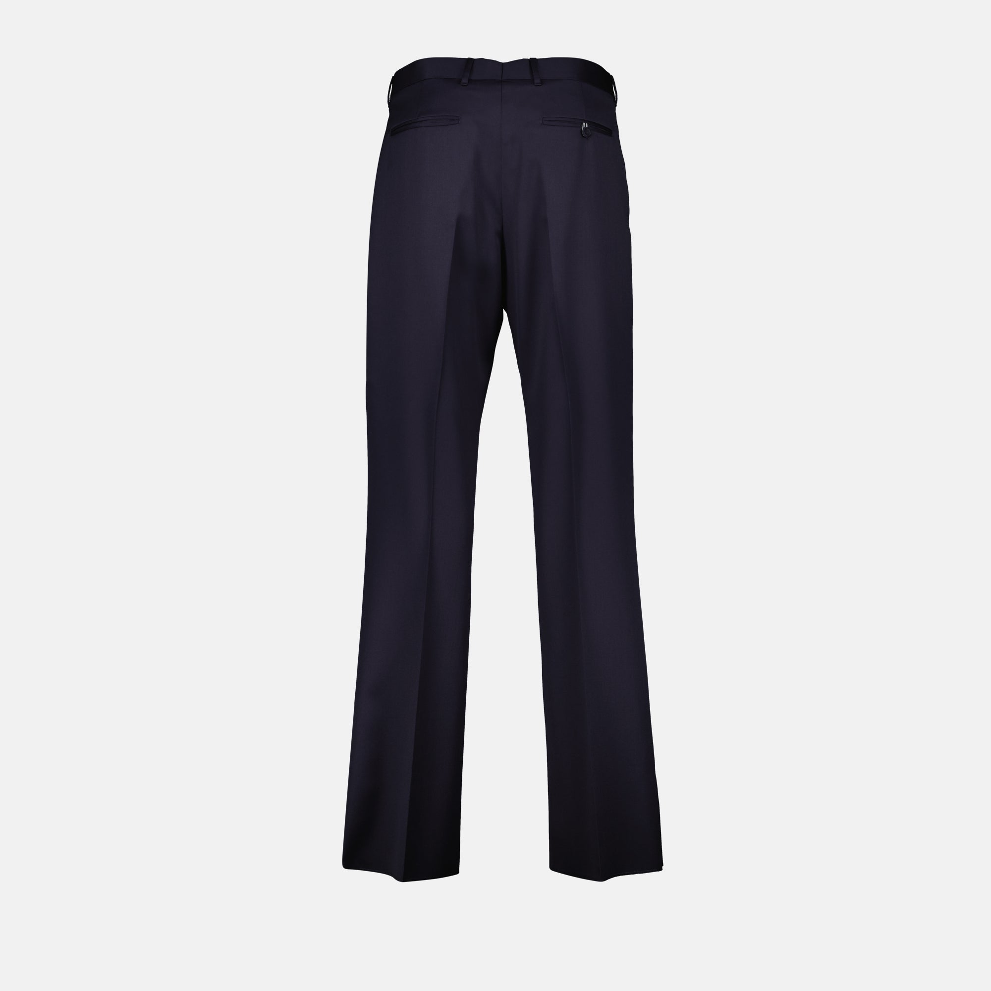 Image of Tailored Wool Trousers by Dior for Men - Season Autumn-Winter 2024 - Back View