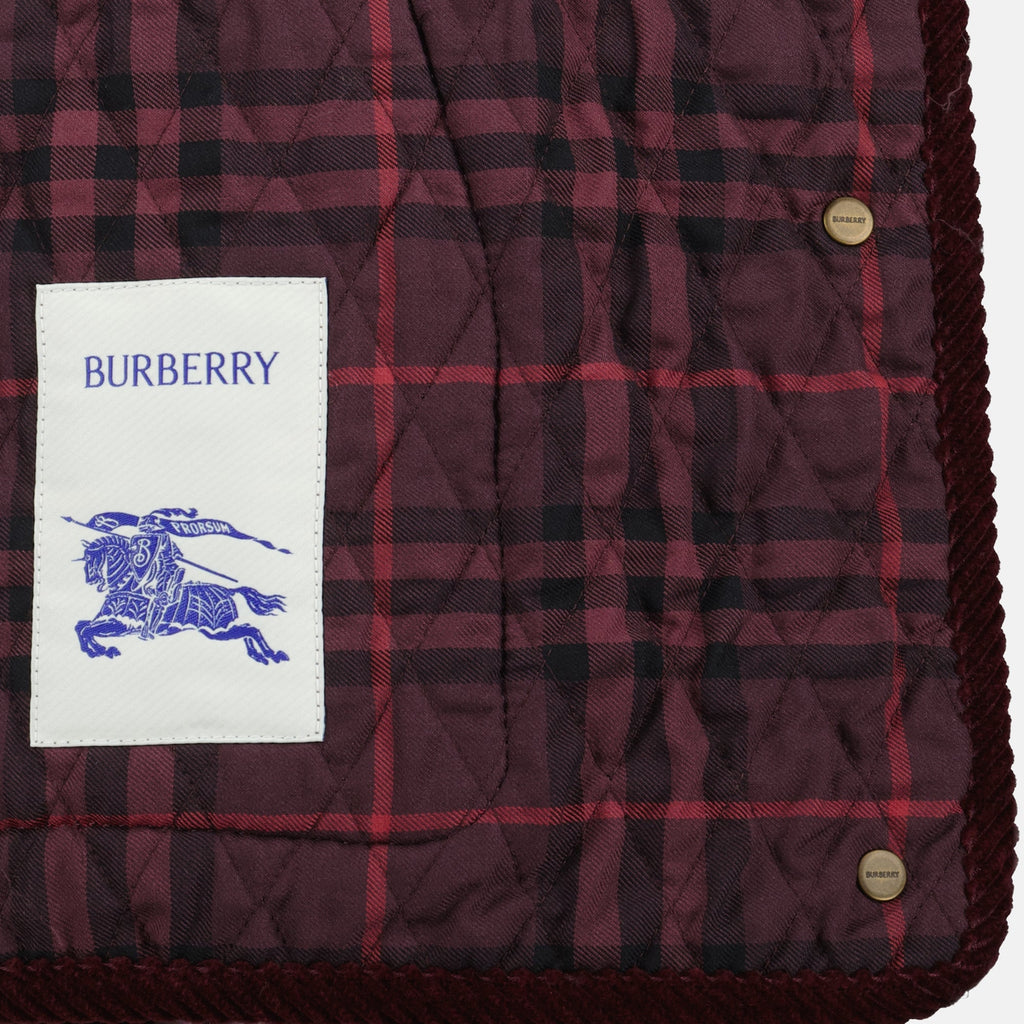 Burberry jacket, Floriston jacket, bordeaux outerwear, luxury fashion, premium nylon jacket