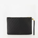 Bild der Cassandre Schwarze Tasche von Saint Laurent für Frauen - Saison Frühling-Sommer 2026 - Rückansicht