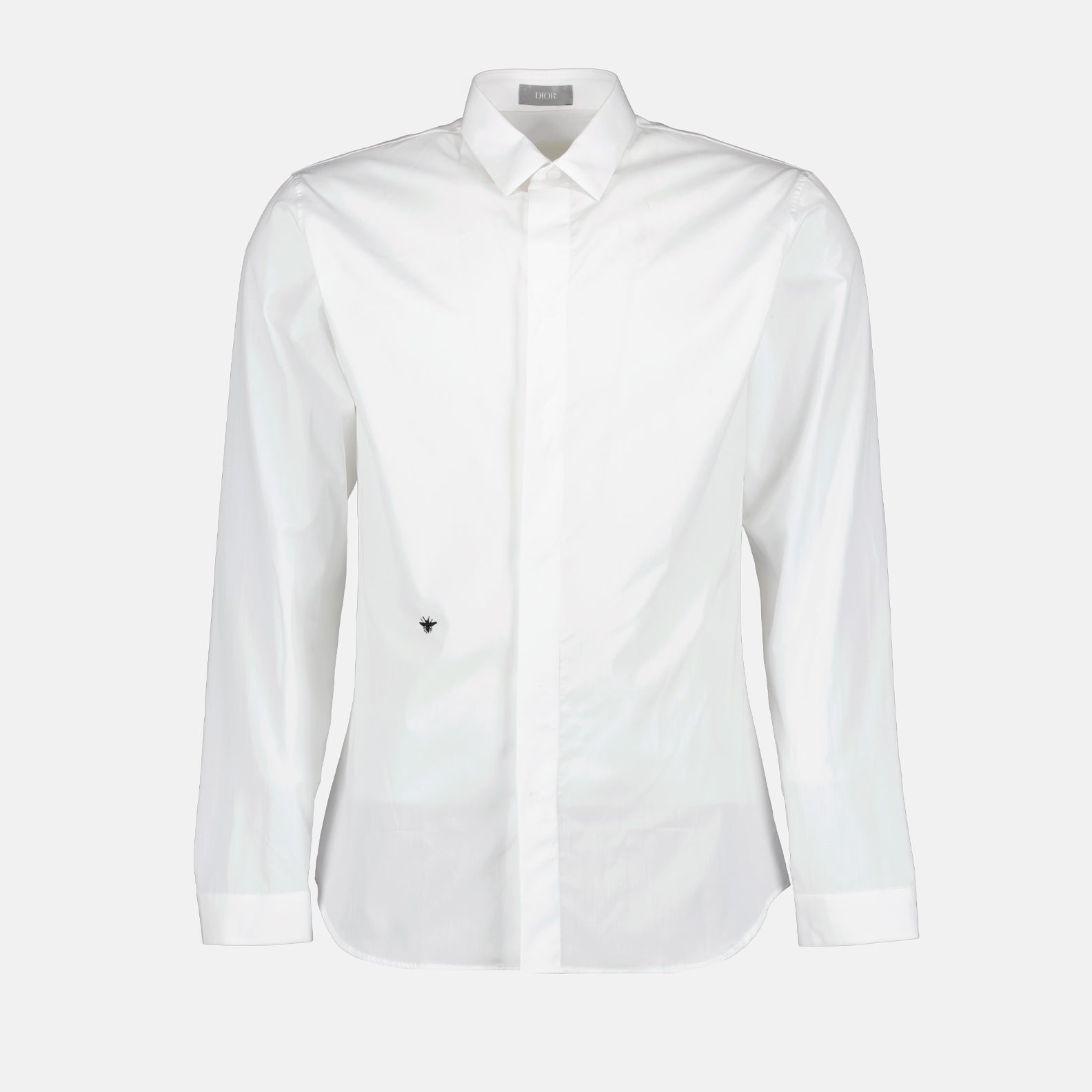Image of White Bee Shirt by Dior for Men - Season Autumn-Winter 2024 - Front View