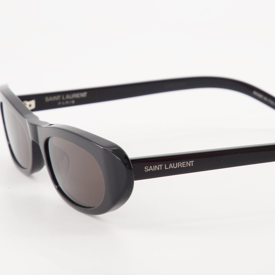 Saint Laurent sunglasses, SL 557 Shade, black sunglasses, UVA UVB protection, acetate sunglasses